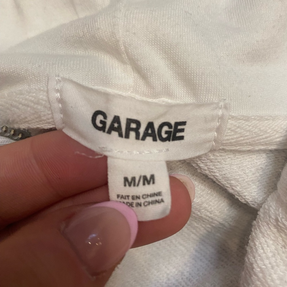 Garage cropped full-zip hoodie - Picture 2 of 2